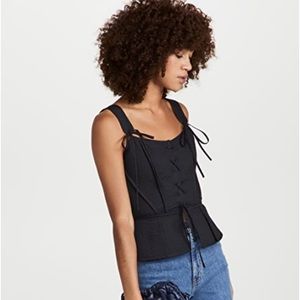 Ulla Johnson Women's US 6 Luz Top Raven